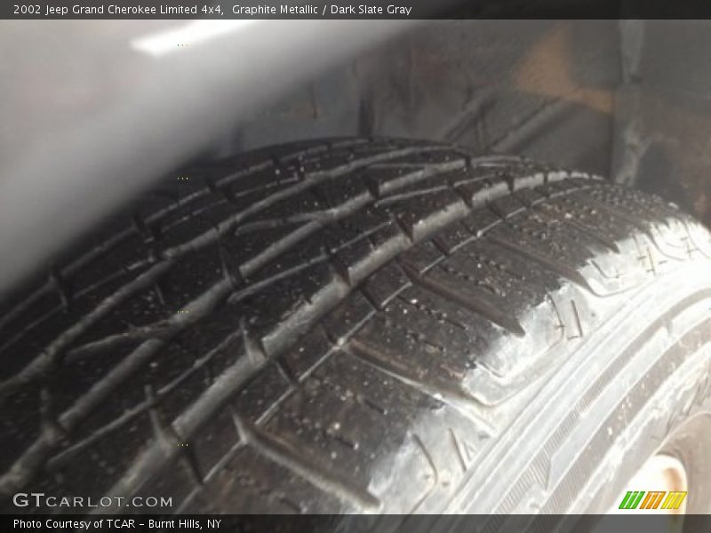 Graphite Metallic / Dark Slate Gray 2002 Jeep Grand Cherokee Limited 4x4
