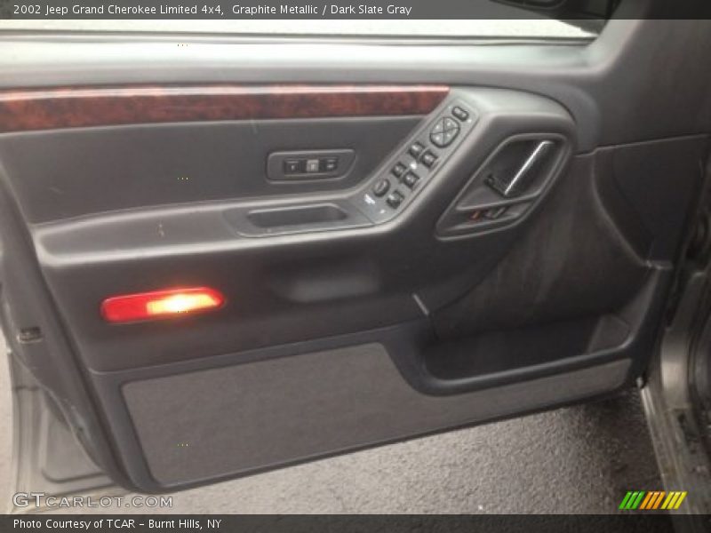 Graphite Metallic / Dark Slate Gray 2002 Jeep Grand Cherokee Limited 4x4