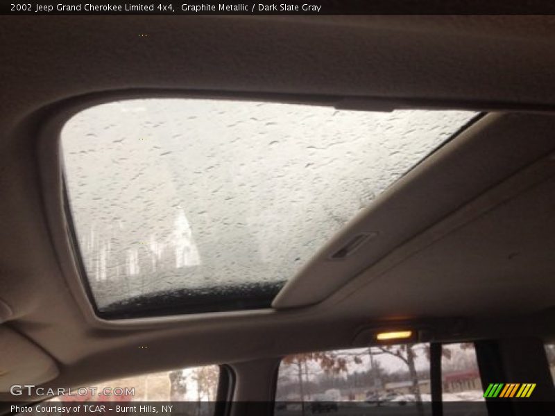 Graphite Metallic / Dark Slate Gray 2002 Jeep Grand Cherokee Limited 4x4