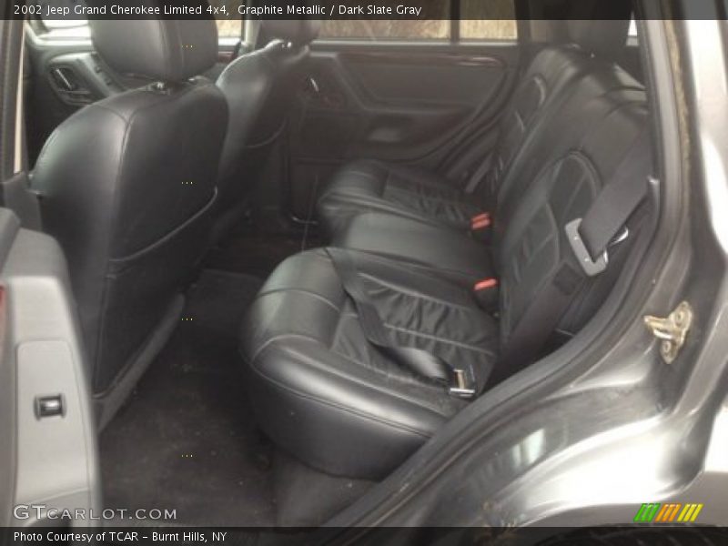 Graphite Metallic / Dark Slate Gray 2002 Jeep Grand Cherokee Limited 4x4