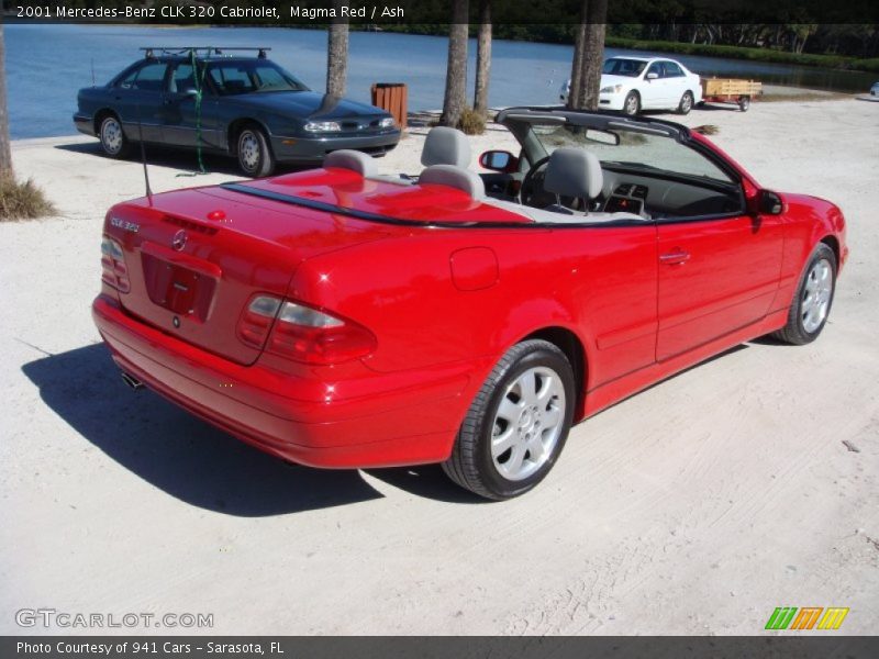  2001 CLK 320 Cabriolet Magma Red