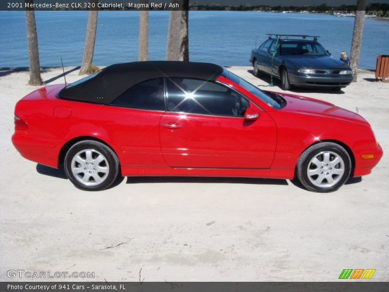  2001 CLK 320 Cabriolet Magma Red