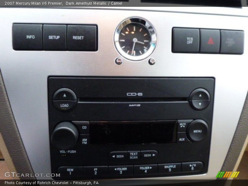 Audio System of 2007 Milan V6 Premier