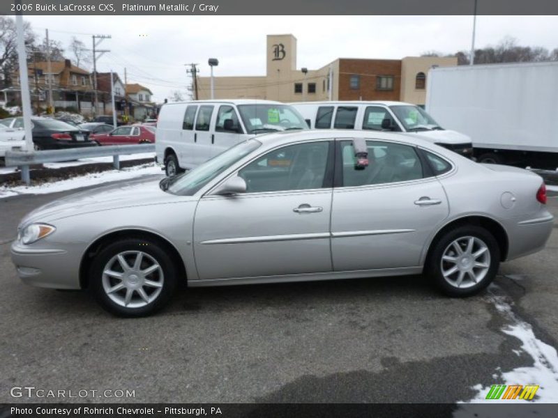 Platinum Metallic / Gray 2006 Buick LaCrosse CXS