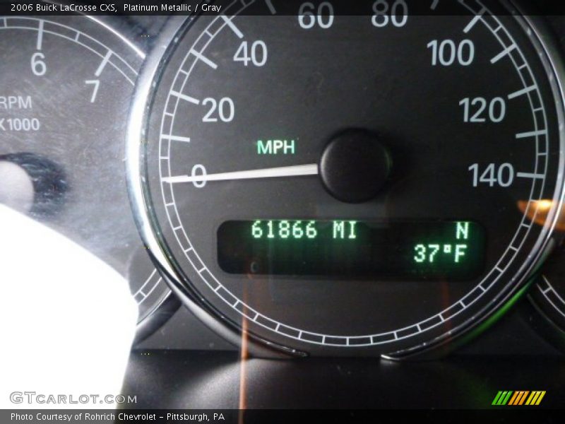 Platinum Metallic / Gray 2006 Buick LaCrosse CXS