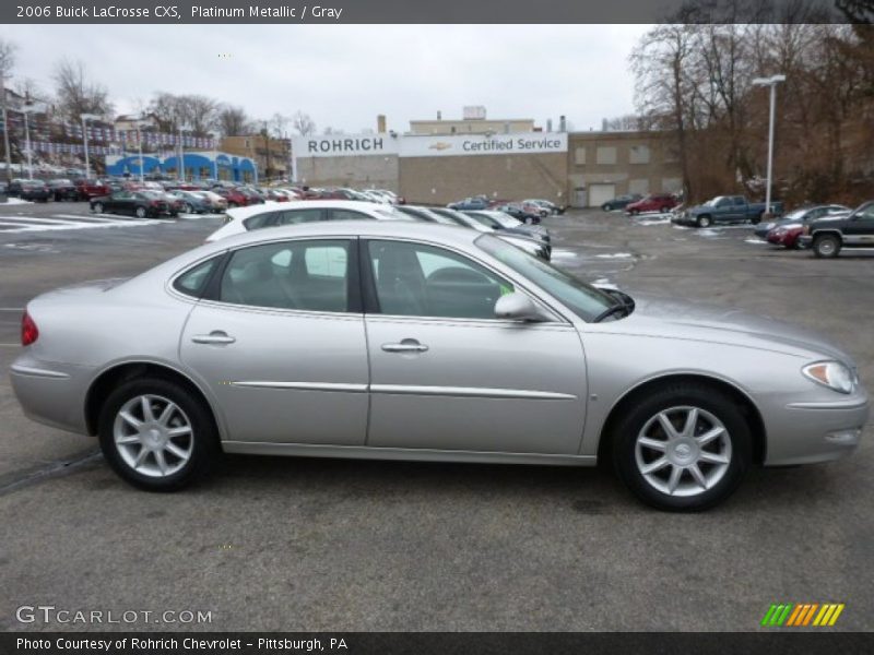 Platinum Metallic / Gray 2006 Buick LaCrosse CXS