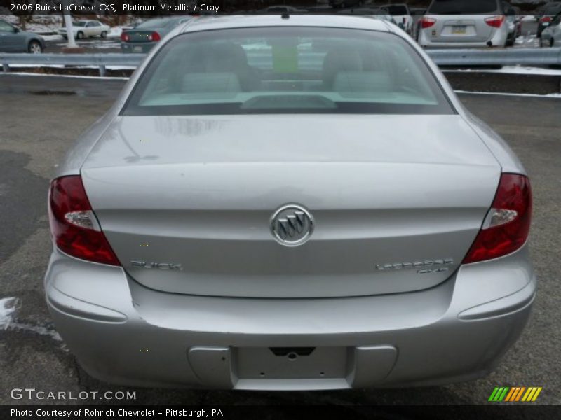 Platinum Metallic / Gray 2006 Buick LaCrosse CXS