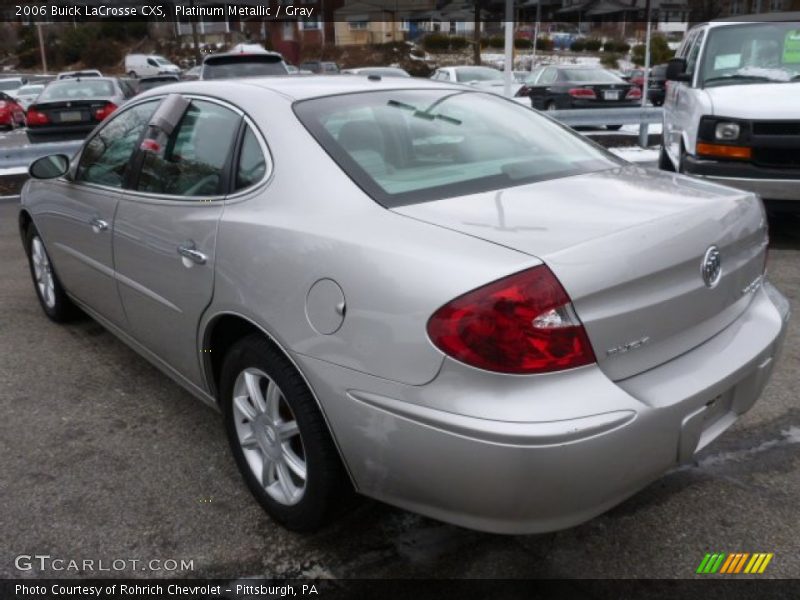 Platinum Metallic / Gray 2006 Buick LaCrosse CXS