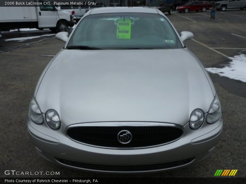 Platinum Metallic / Gray 2006 Buick LaCrosse CXS