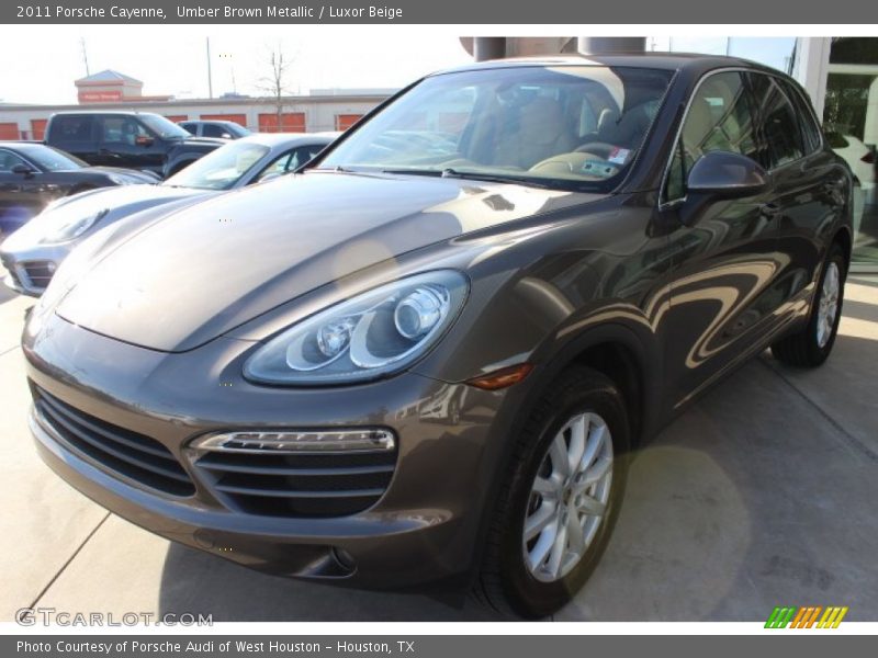 Umber Brown Metallic / Luxor Beige 2011 Porsche Cayenne