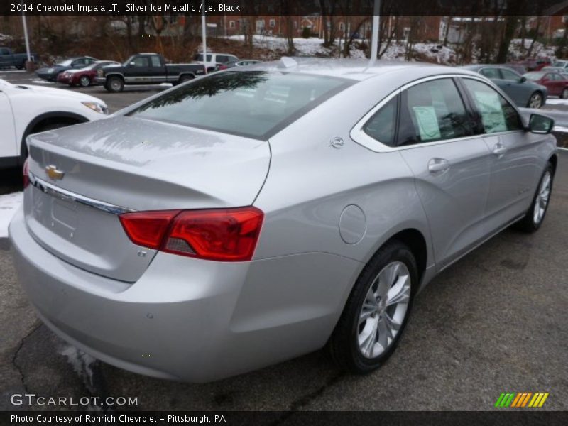 Silver Ice Metallic / Jet Black 2014 Chevrolet Impala LT