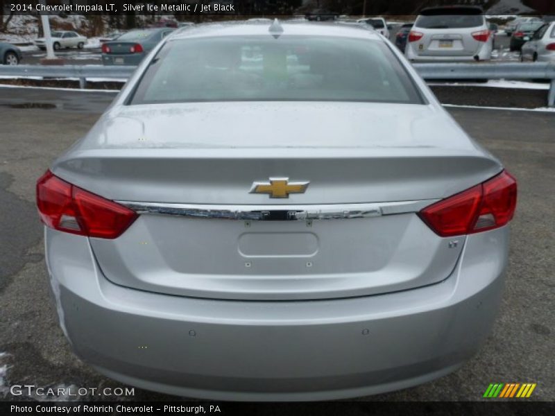 Silver Ice Metallic / Jet Black 2014 Chevrolet Impala LT
