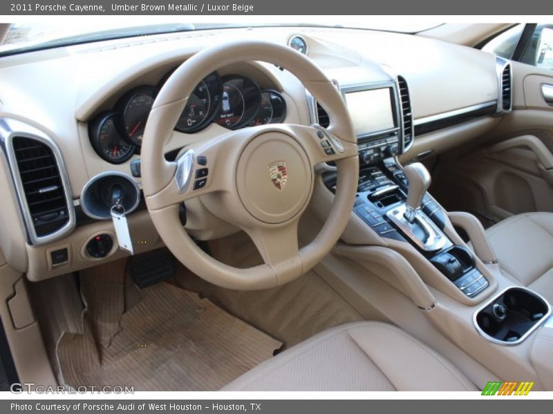Umber Brown Metallic / Luxor Beige 2011 Porsche Cayenne
