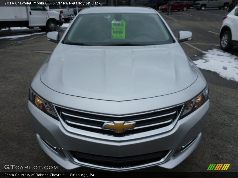 Silver Ice Metallic / Jet Black 2014 Chevrolet Impala LT