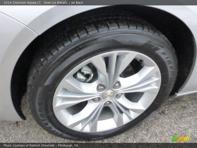 Silver Ice Metallic / Jet Black 2014 Chevrolet Impala LT