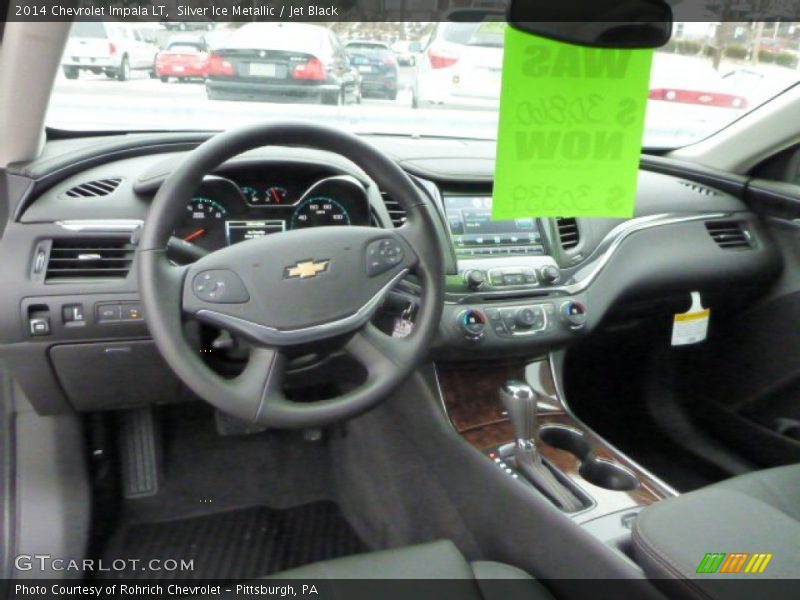 Silver Ice Metallic / Jet Black 2014 Chevrolet Impala LT