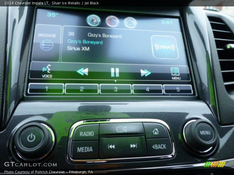 Silver Ice Metallic / Jet Black 2014 Chevrolet Impala LT