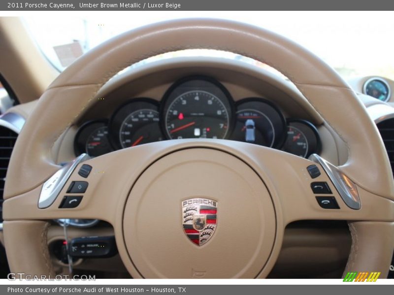 Umber Brown Metallic / Luxor Beige 2011 Porsche Cayenne