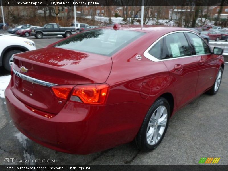 Crystal Red Tintcoat / Jet Black 2014 Chevrolet Impala LT
