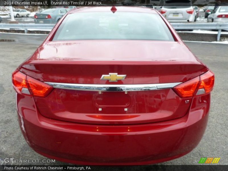 Crystal Red Tintcoat / Jet Black 2014 Chevrolet Impala LT