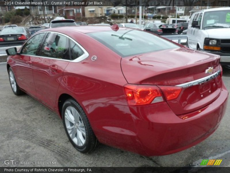 Crystal Red Tintcoat / Jet Black 2014 Chevrolet Impala LT