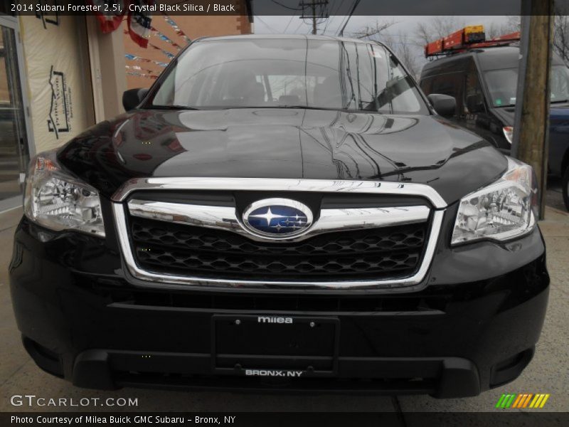 Crystal Black Silica / Black 2014 Subaru Forester 2.5i