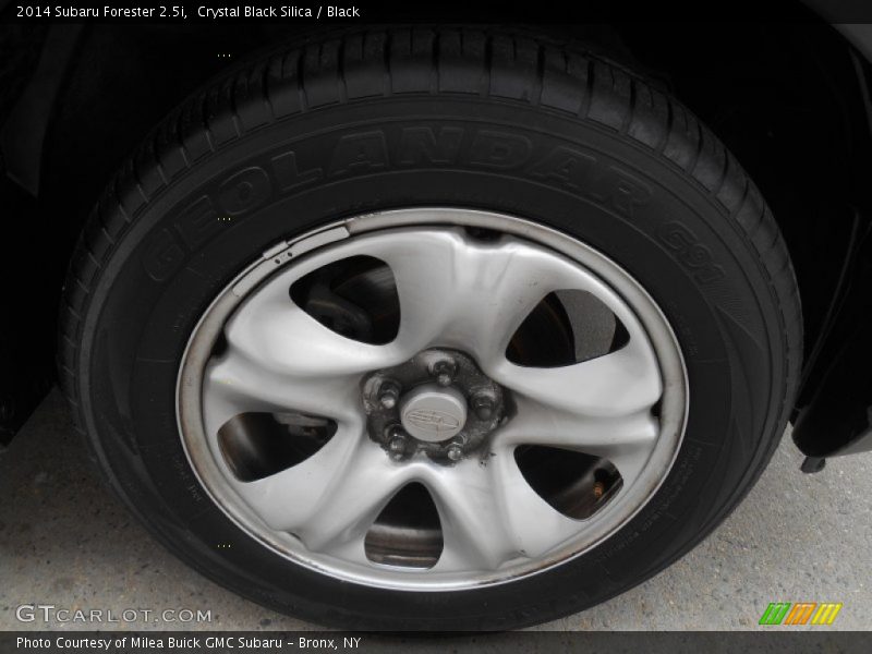 Crystal Black Silica / Black 2014 Subaru Forester 2.5i