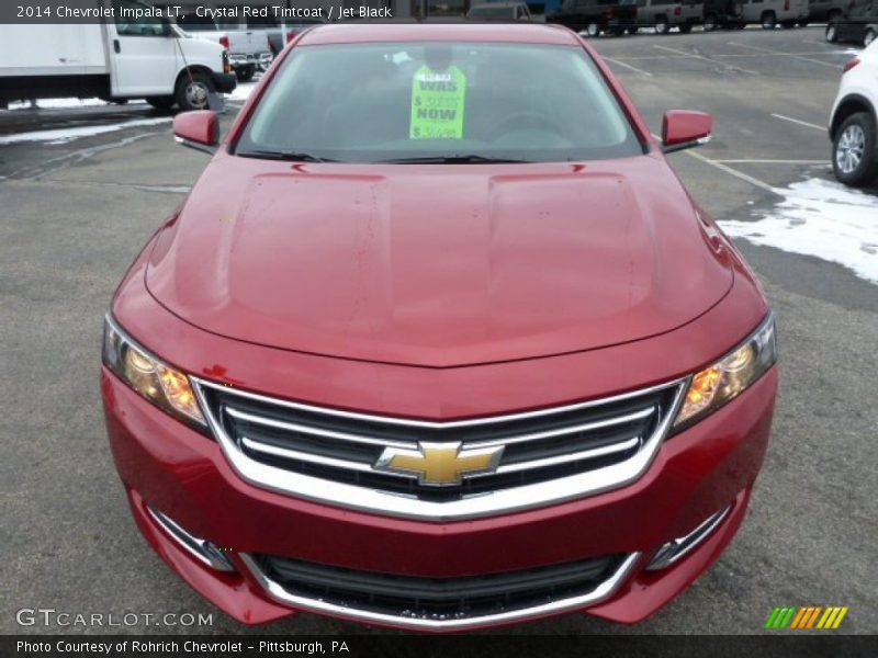 Crystal Red Tintcoat / Jet Black 2014 Chevrolet Impala LT