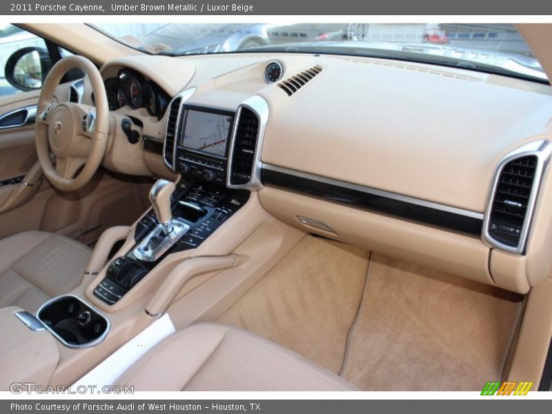 Umber Brown Metallic / Luxor Beige 2011 Porsche Cayenne