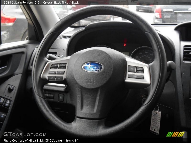 Crystal Black Silica / Black 2014 Subaru Forester 2.5i