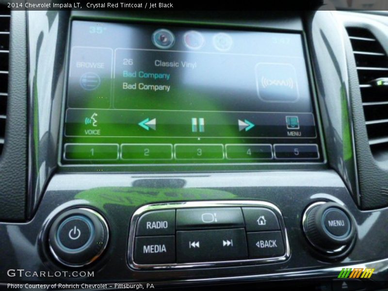 Crystal Red Tintcoat / Jet Black 2014 Chevrolet Impala LT
