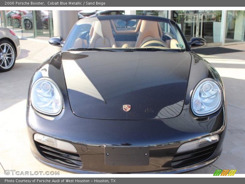 Cobalt Blue Metallic / Sand Beige 2006 Porsche Boxster