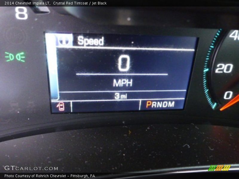 Crystal Red Tintcoat / Jet Black 2014 Chevrolet Impala LT