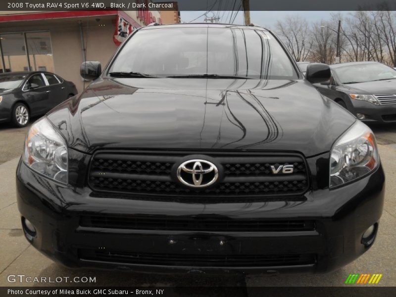 Black / Dark Charcoal 2008 Toyota RAV4 Sport V6 4WD