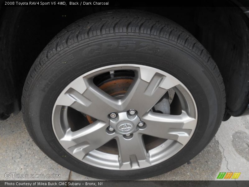 Black / Dark Charcoal 2008 Toyota RAV4 Sport V6 4WD