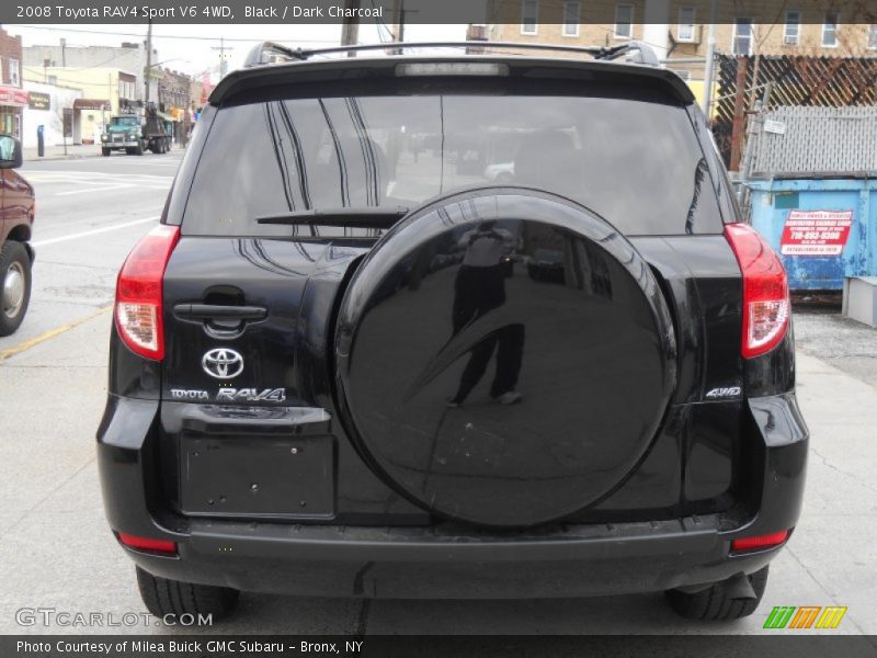 Black / Dark Charcoal 2008 Toyota RAV4 Sport V6 4WD