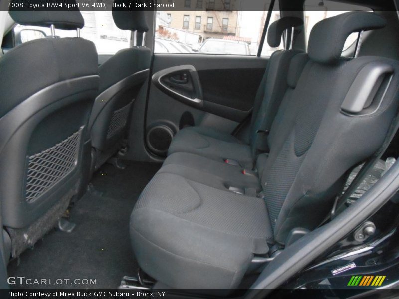 Black / Dark Charcoal 2008 Toyota RAV4 Sport V6 4WD