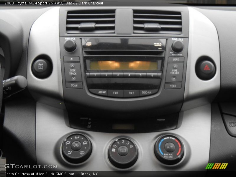 Black / Dark Charcoal 2008 Toyota RAV4 Sport V6 4WD