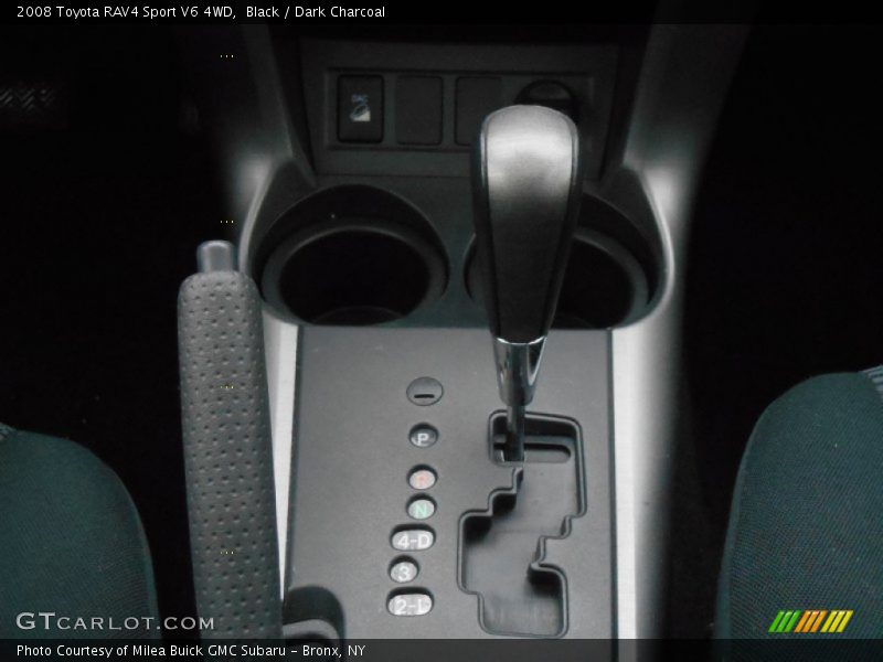 Black / Dark Charcoal 2008 Toyota RAV4 Sport V6 4WD