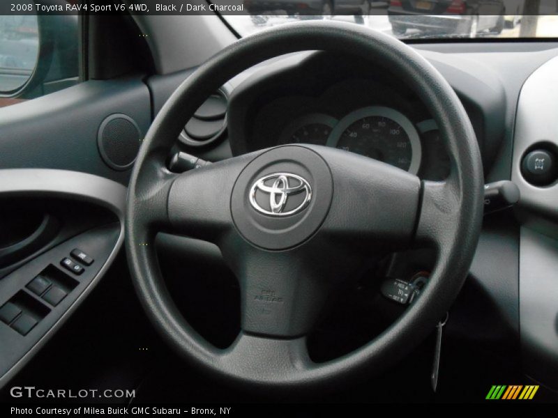 Black / Dark Charcoal 2008 Toyota RAV4 Sport V6 4WD