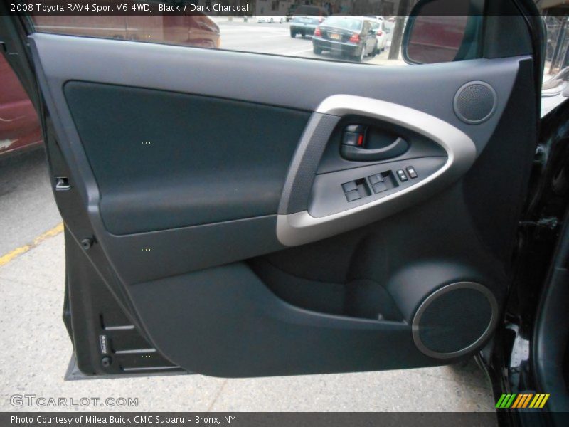 Black / Dark Charcoal 2008 Toyota RAV4 Sport V6 4WD