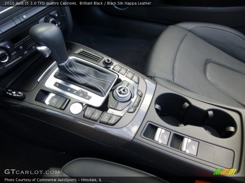 Brilliant Black / Black Silk Nappa Leather 2010 Audi S5 3.0 TFSI quattro Cabriolet