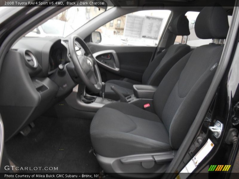Black / Dark Charcoal 2008 Toyota RAV4 Sport V6 4WD
