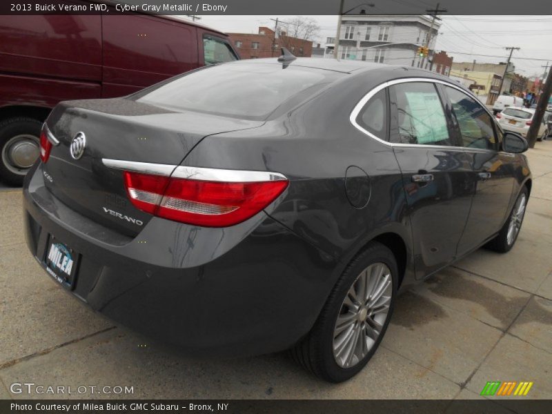 Cyber Gray Metallic / Ebony 2013 Buick Verano FWD