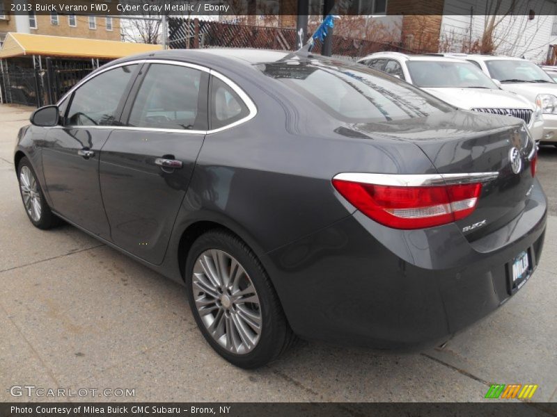 Cyber Gray Metallic / Ebony 2013 Buick Verano FWD
