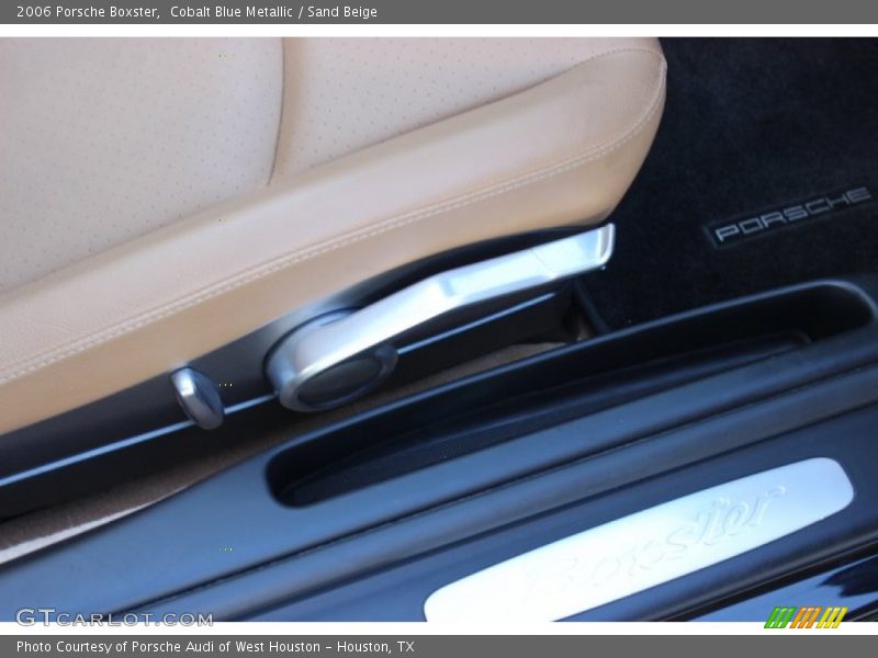 Cobalt Blue Metallic / Sand Beige 2006 Porsche Boxster