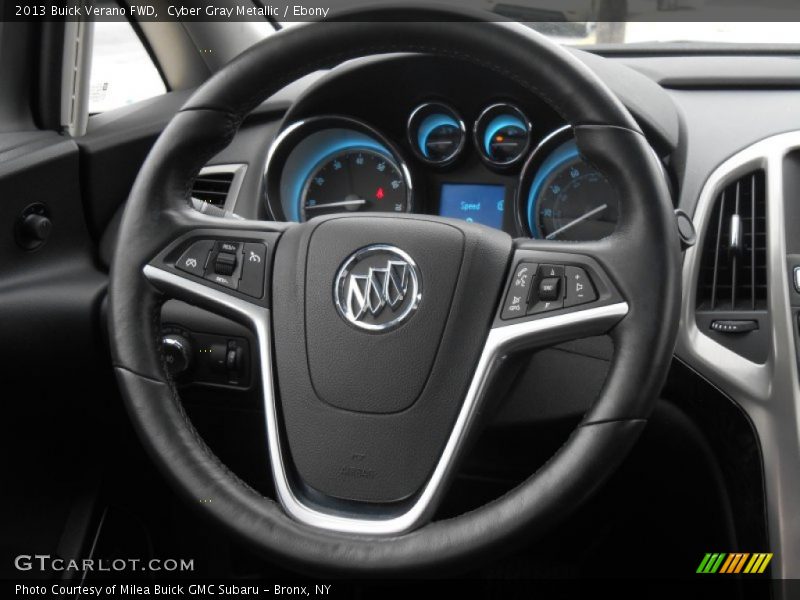 Cyber Gray Metallic / Ebony 2013 Buick Verano FWD