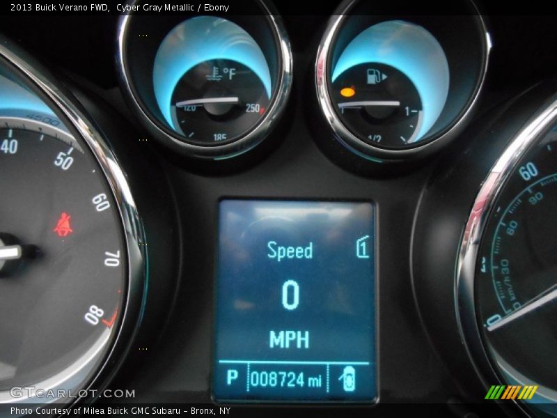 Cyber Gray Metallic / Ebony 2013 Buick Verano FWD