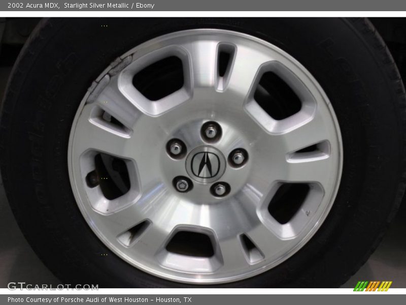 Starlight Silver Metallic / Ebony 2002 Acura MDX