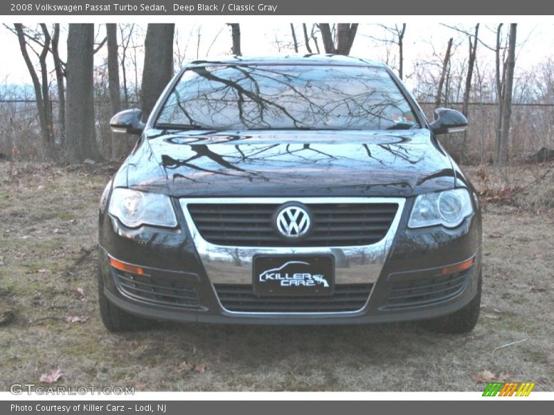 Deep Black / Classic Gray 2008 Volkswagen Passat Turbo Sedan